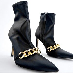 Heeled Ankle Boots US6.5/EUR37
